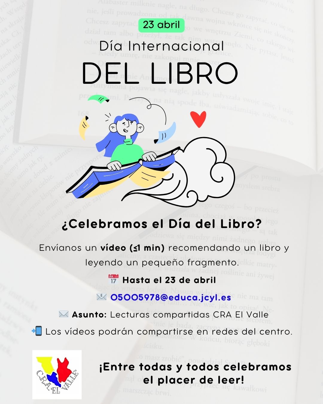 Actividad día del libro 2026 Actividad día del libro 2026